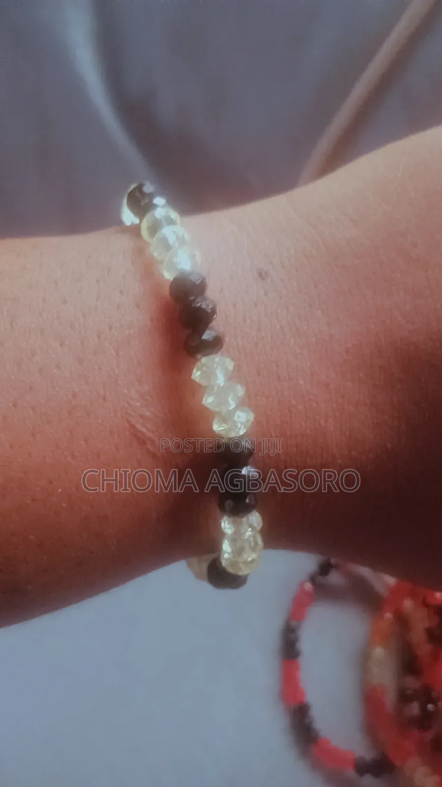 Beaded Bangle and Waist Beads