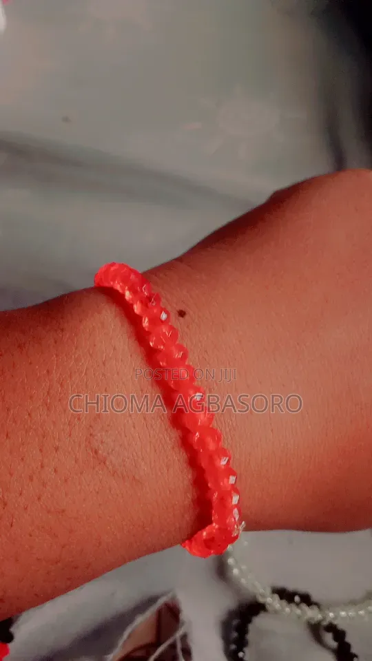 Beaded Bangle and Waist Beads