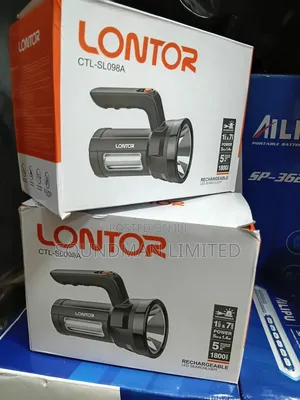 Lontor Rechargeable Torchlight CTL-SL098A LED Searchlight