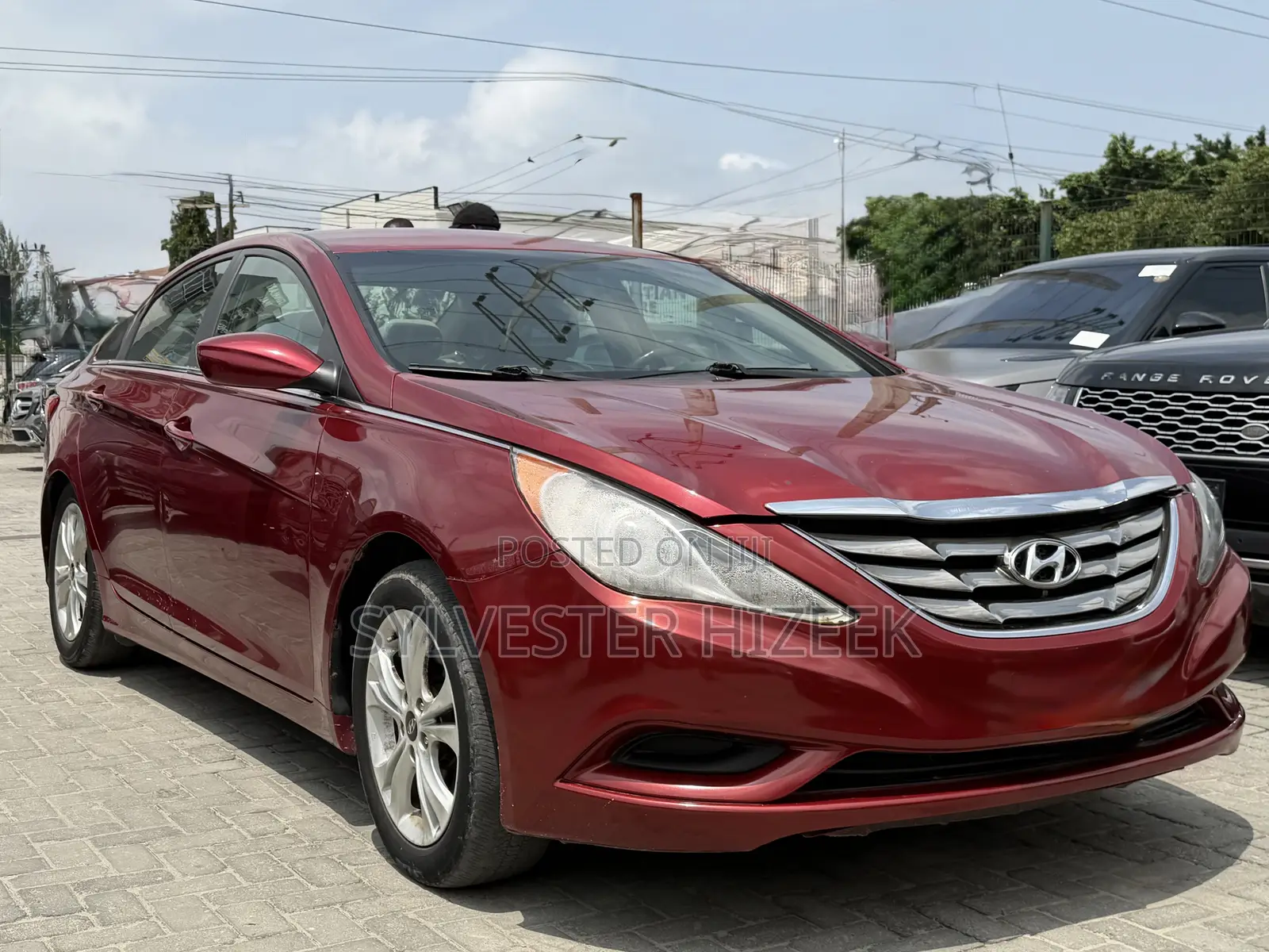 Hyundai Sonata 2011 Red