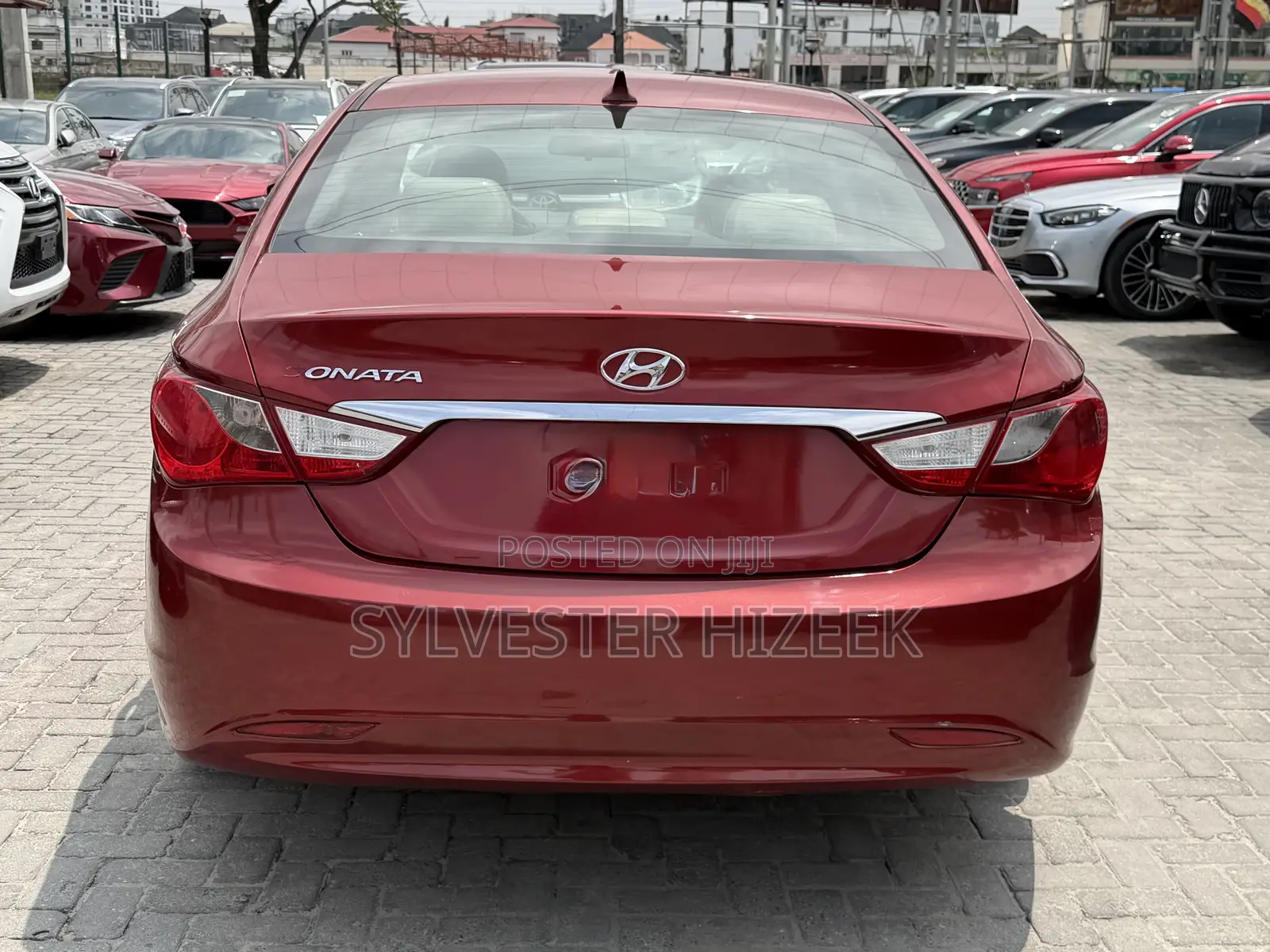 Hyundai Sonata 2011 Red