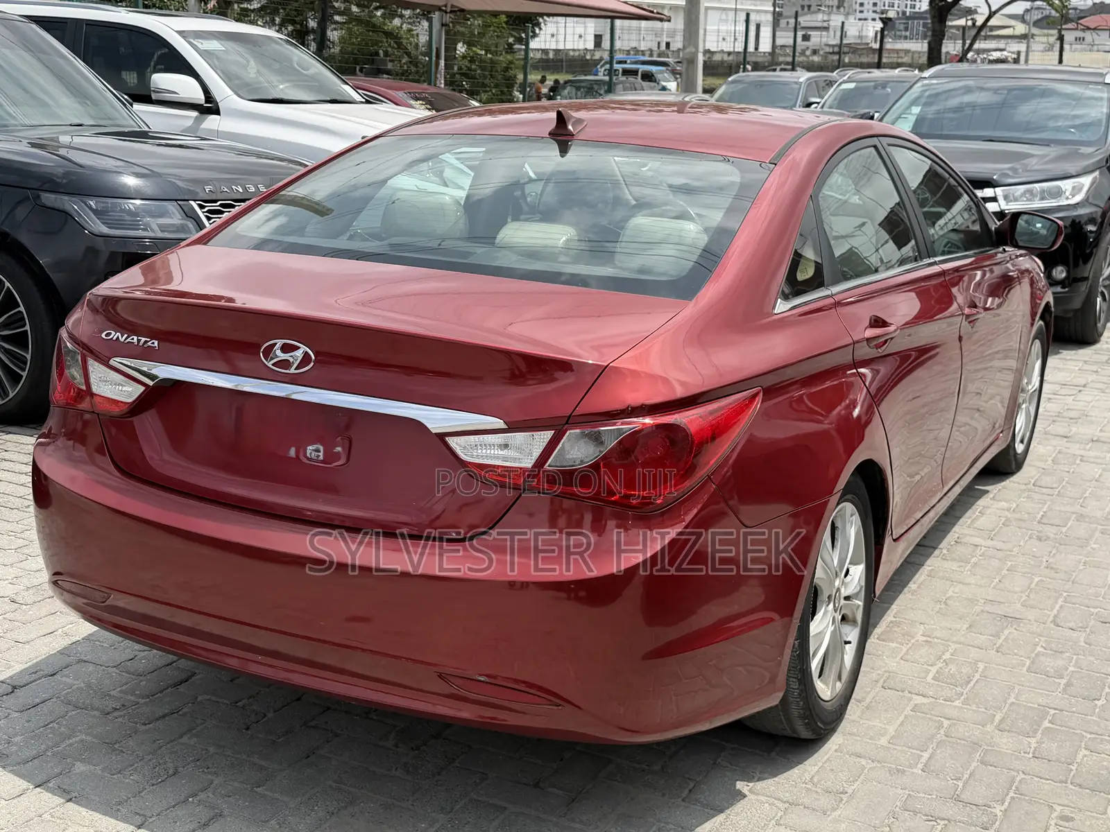 Hyundai Sonata 2011 Red