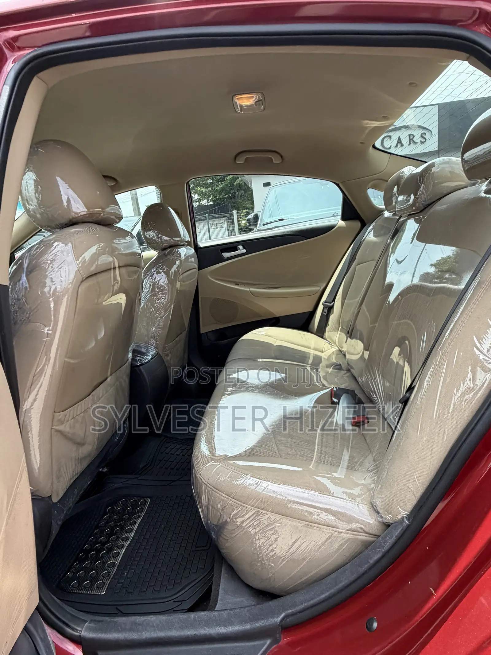 Hyundai Sonata 2011 Red