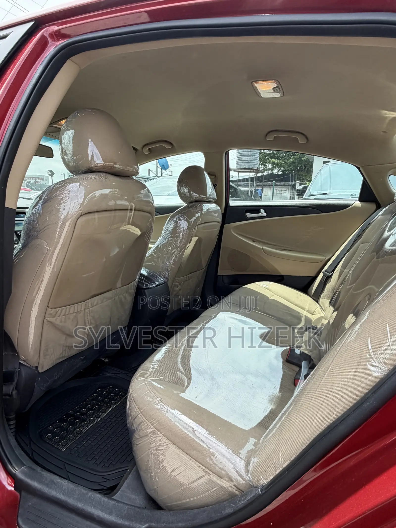 Hyundai Sonata 2011 Red