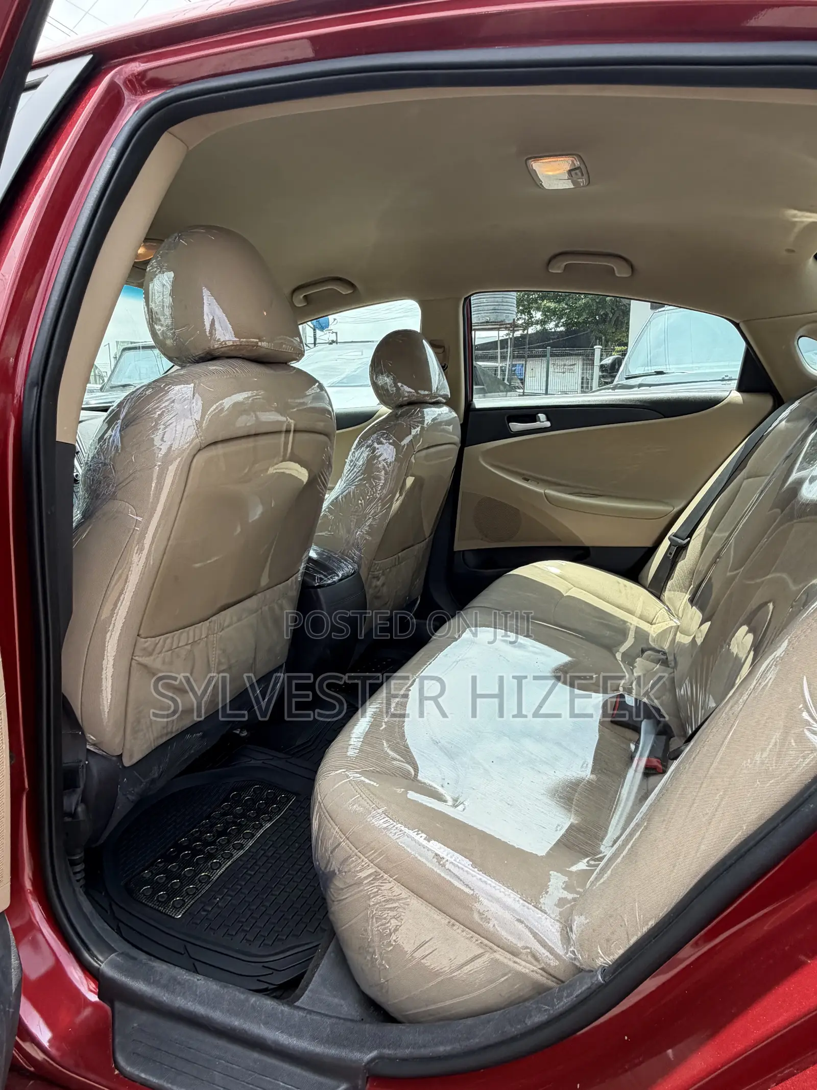 Hyundai Sonata 2011 Red