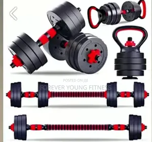 Plastic Adjustable Dumbbell With Kettlebell 40kg
