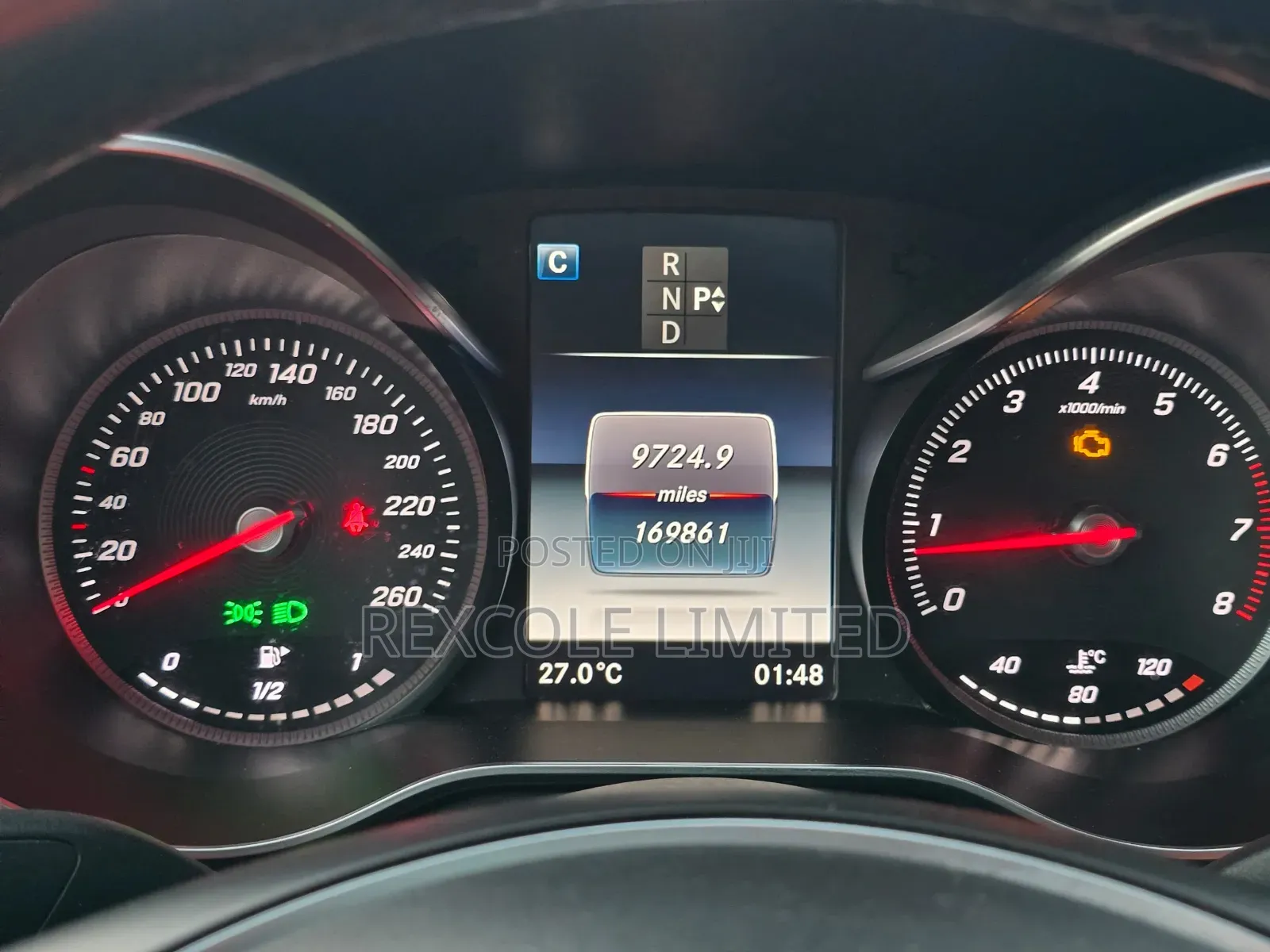 Mercedes-Benz C300 2016 Black