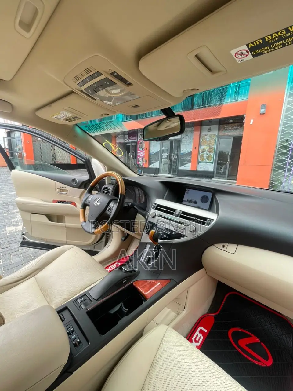 Lexus RX 2012 Brown