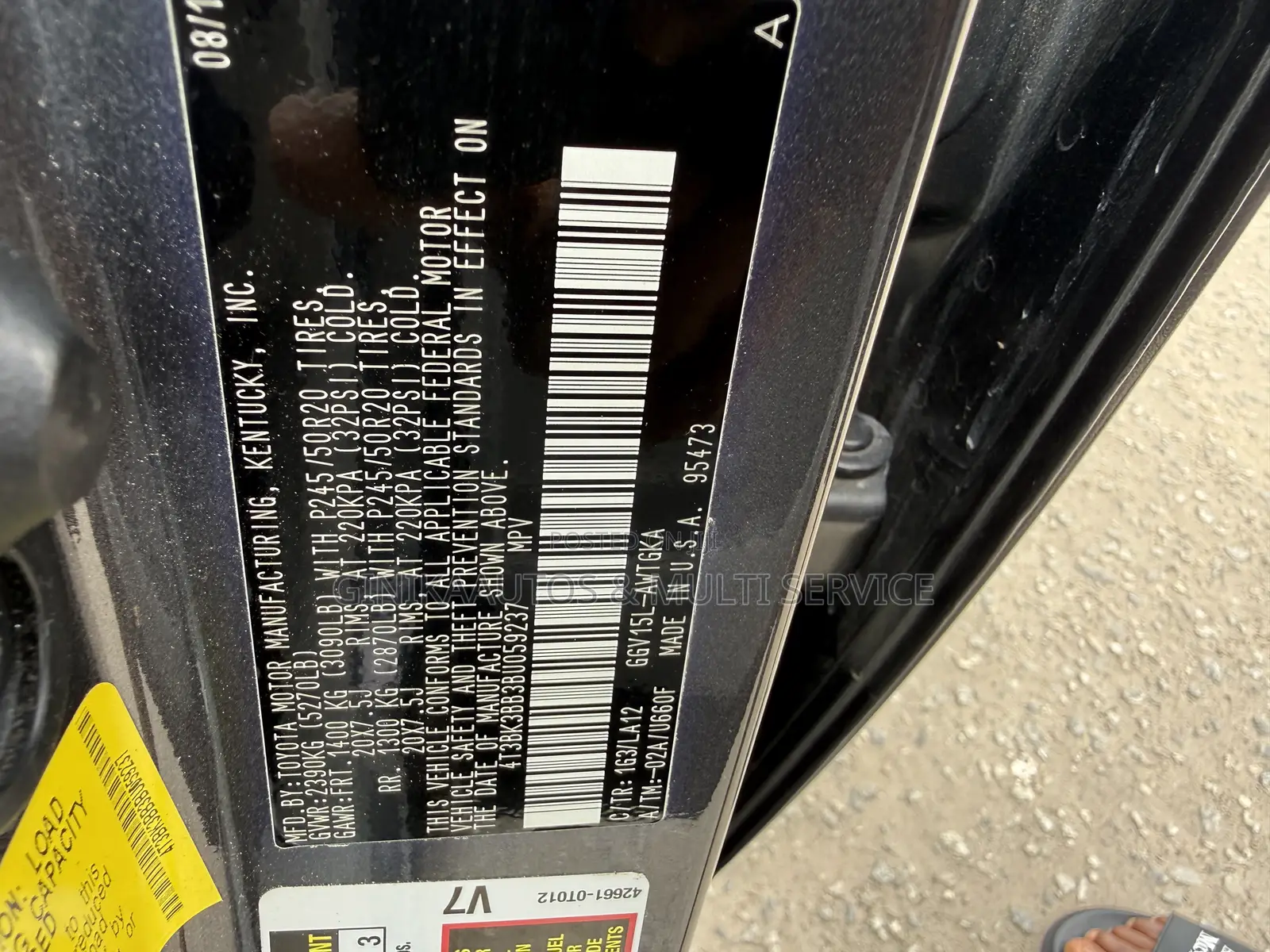 Toyota Venza LE 2012 Gray
