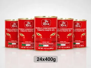 De Rica Double Concentrated Tomato Paste 24x400g