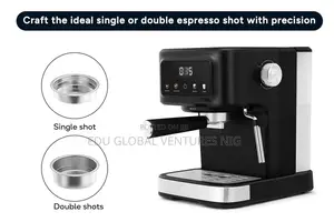 KoganTM Espresso Coffee Machine Powerful 15-Bar Pressure