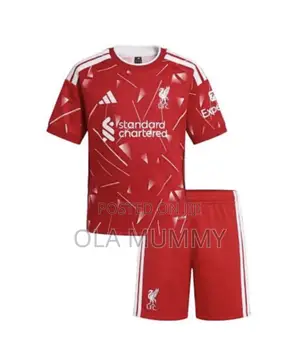 Kids Liverpool 2026/2027 Home Kit Jersey - Top Shorts