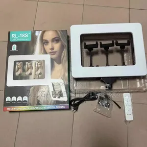 Led Light With 3 Phones Holder