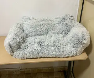 Long Fur Sofa Bed 70cm
