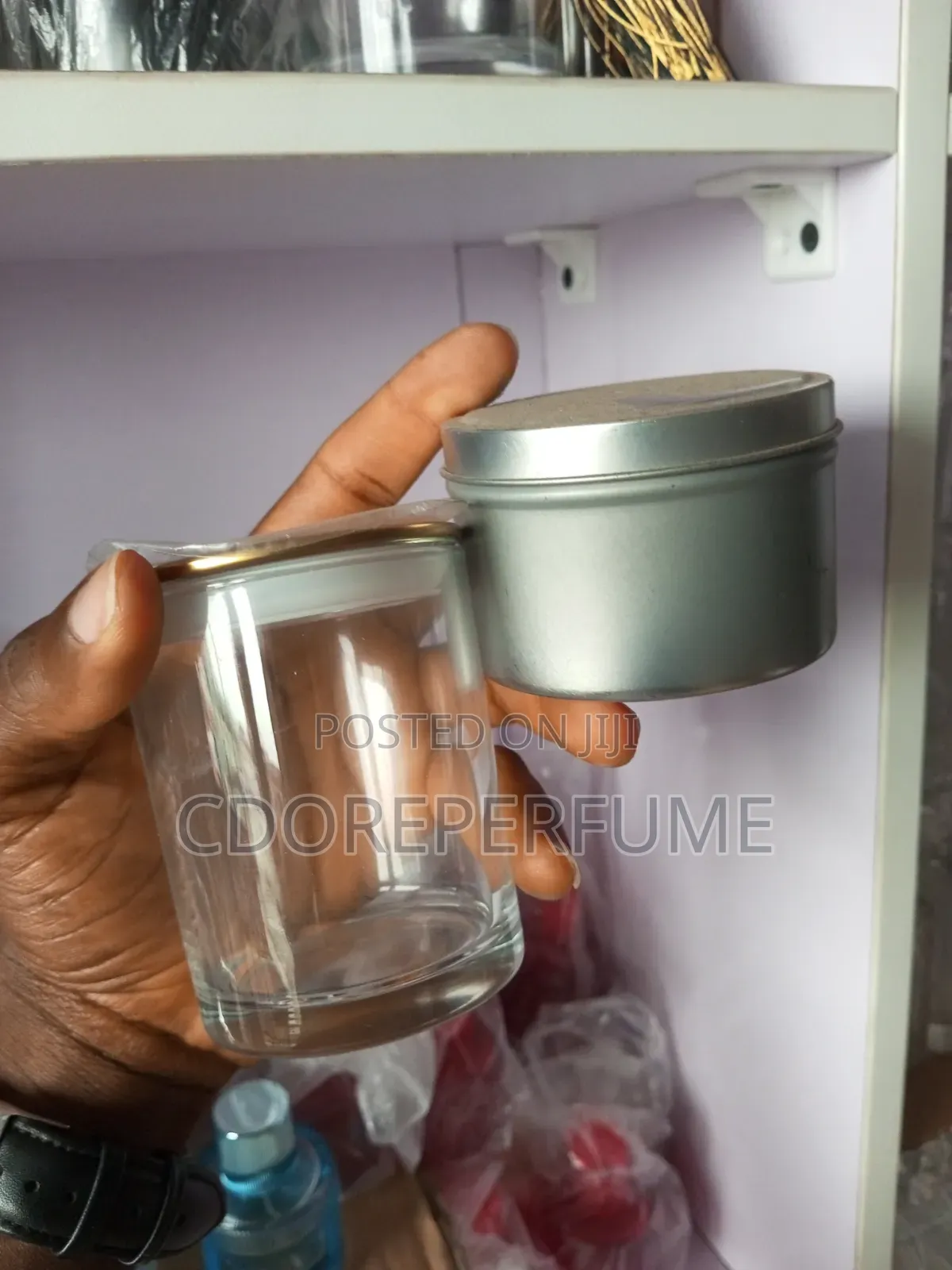 Candle Jar Bottle