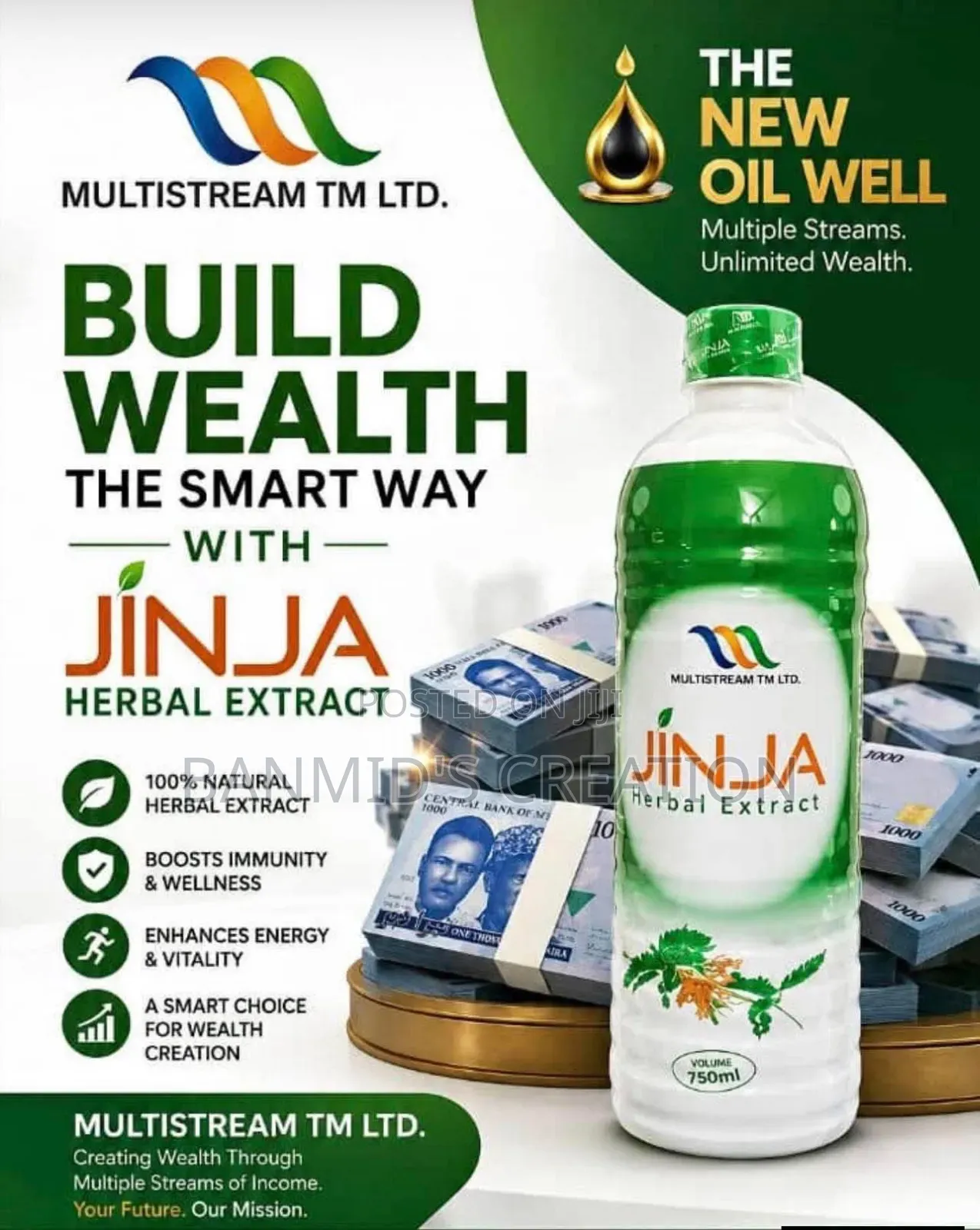 Original Jinja Herbal Extract – 100% Natural Wellness Support