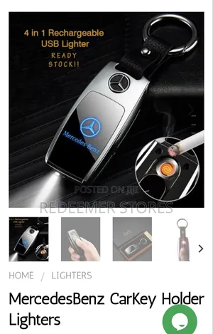 MercedesBenz CarKey Holder Lighters