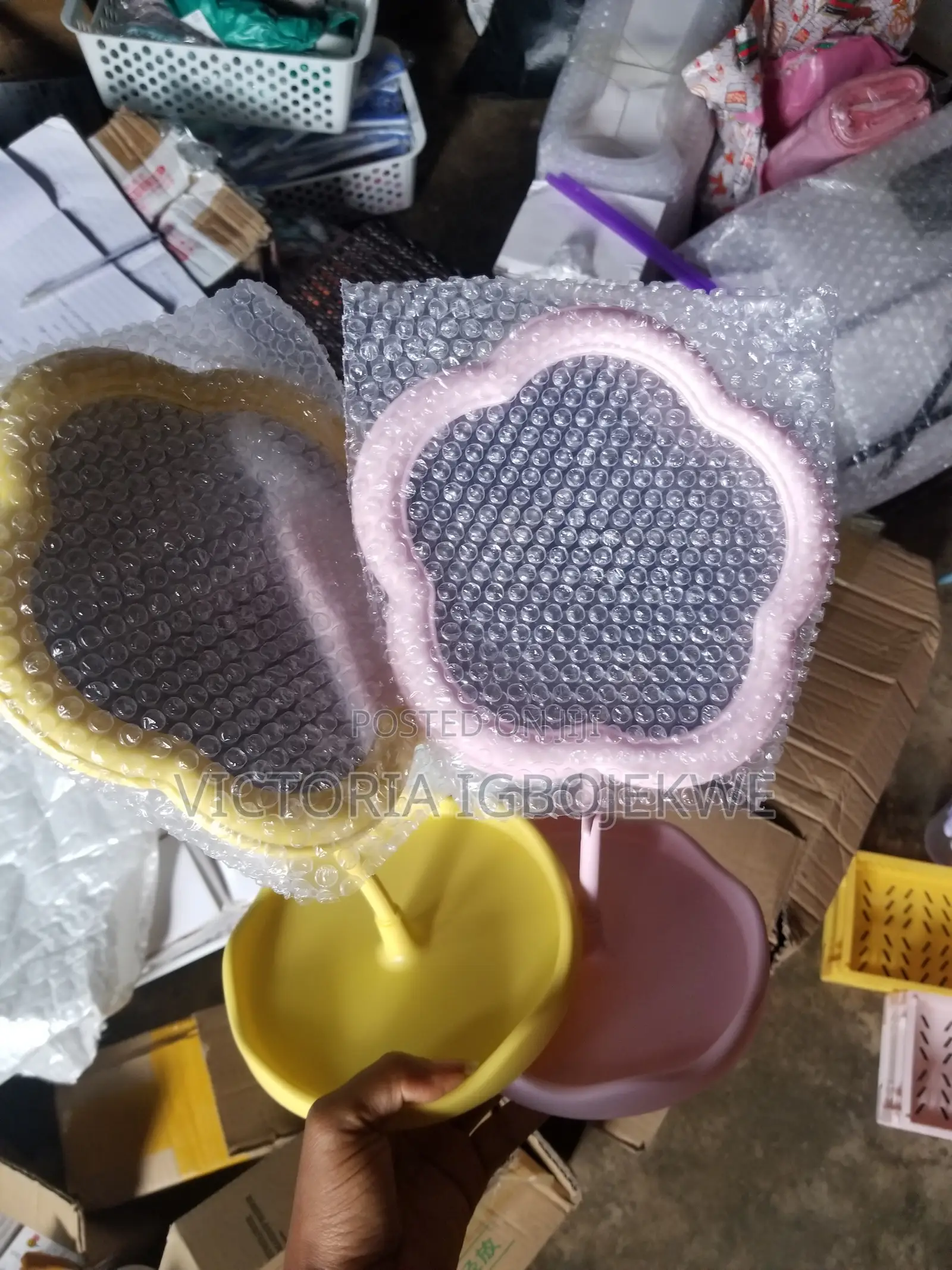 Flower-Shaped Mirror