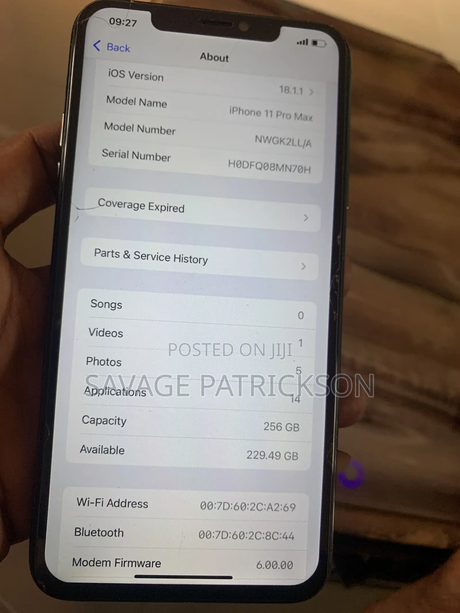 Apple iPhone 11 Pro Max 256 GB Gray