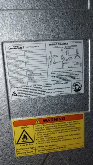 195 Litres Refrigerator