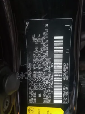 Toyota Highlander 2007 Black