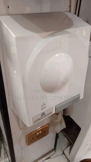 White Automatic Hand Dryers