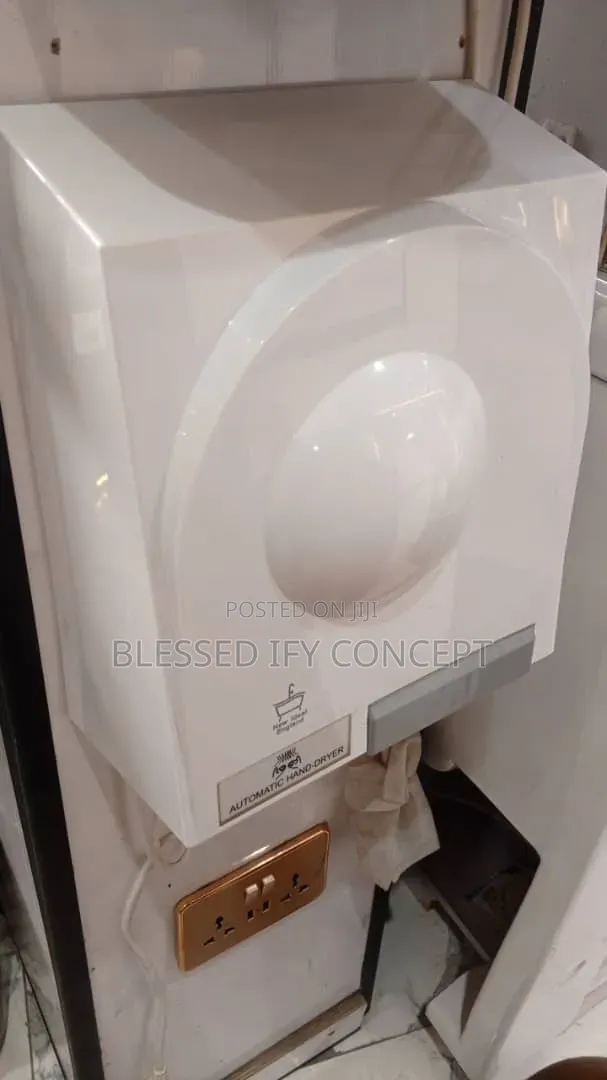 White Automatic Hand Dryers