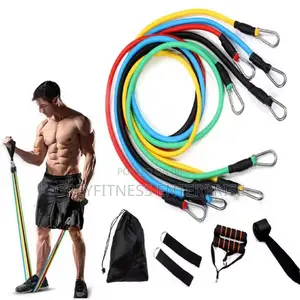 10 in 1 Pull Band Set for Home and Gym Workouts