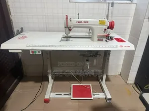 Two Lion Industral Sewing Machine - Complete Set,Almost New