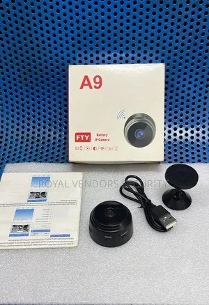 Spy Camera With Rechargeable Battery/ Wireless Connection to Phone