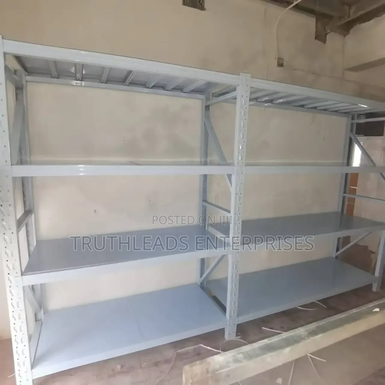 4 Adjustable Heavy-Duty Shelving Thickened Warehouse Rack