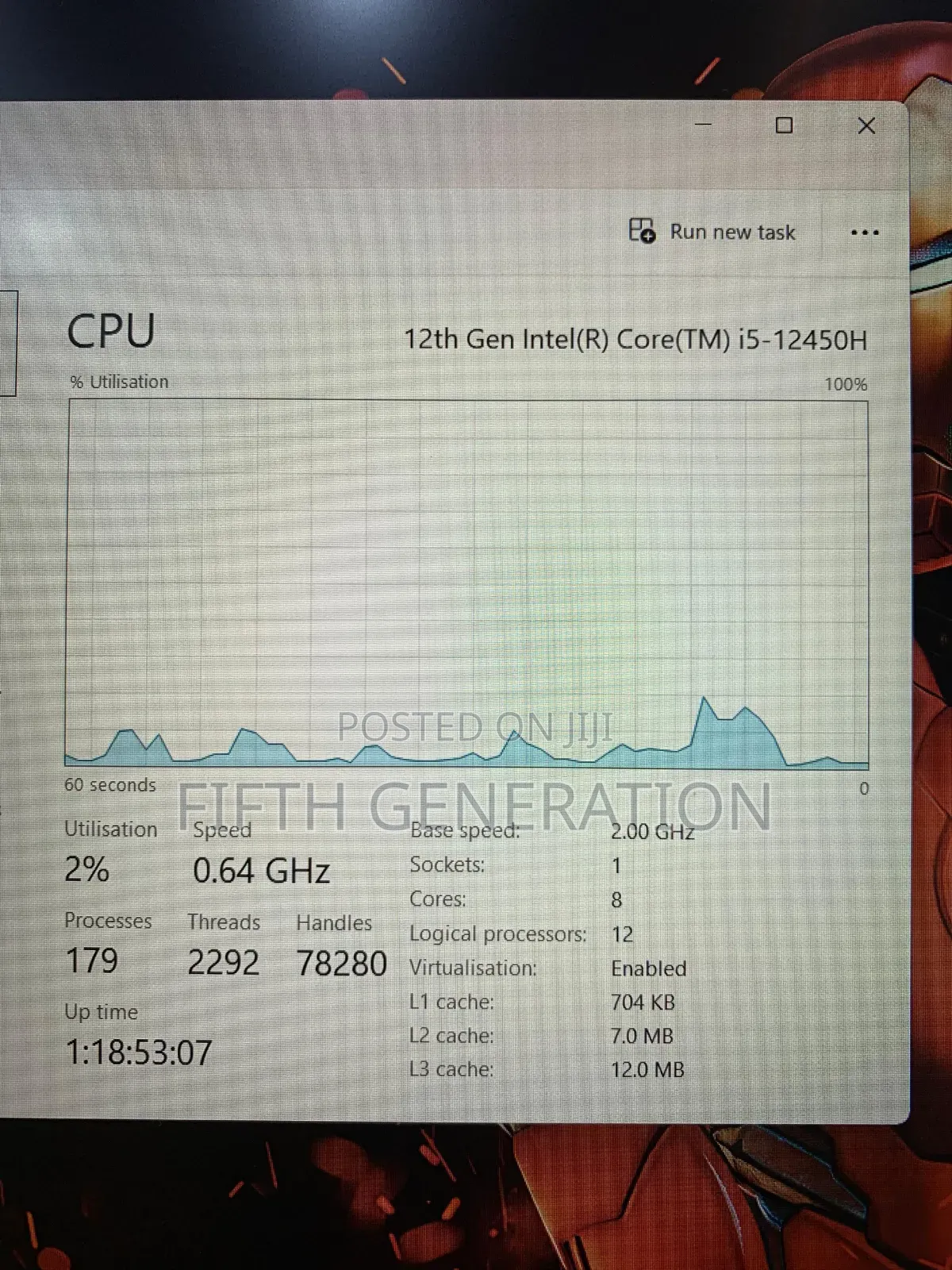 Laptop MSI GF63 16GB Intel Core i5 SSD 512GB