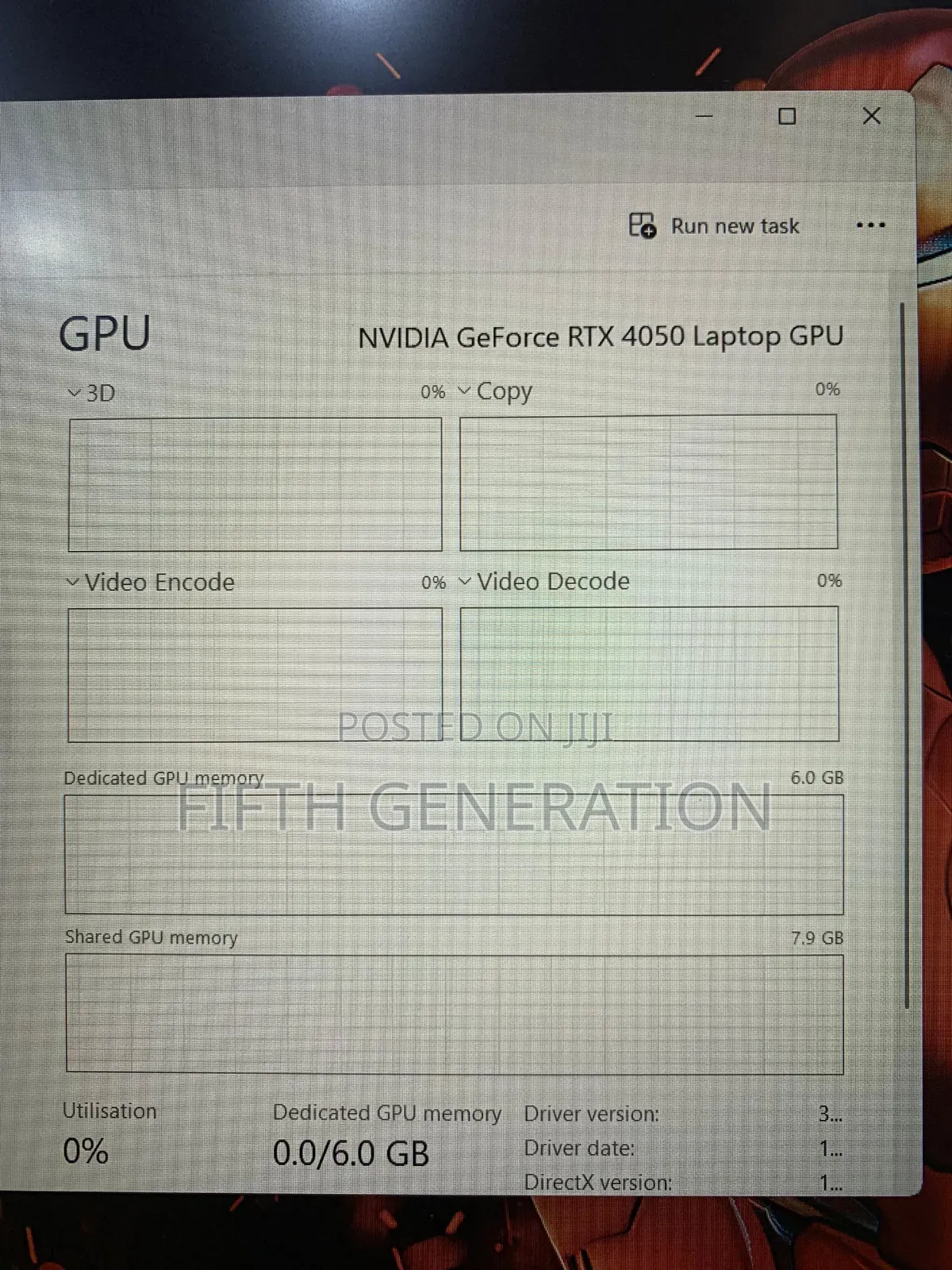 Laptop MSI GF63 16GB Intel Core i5 SSD 512GB