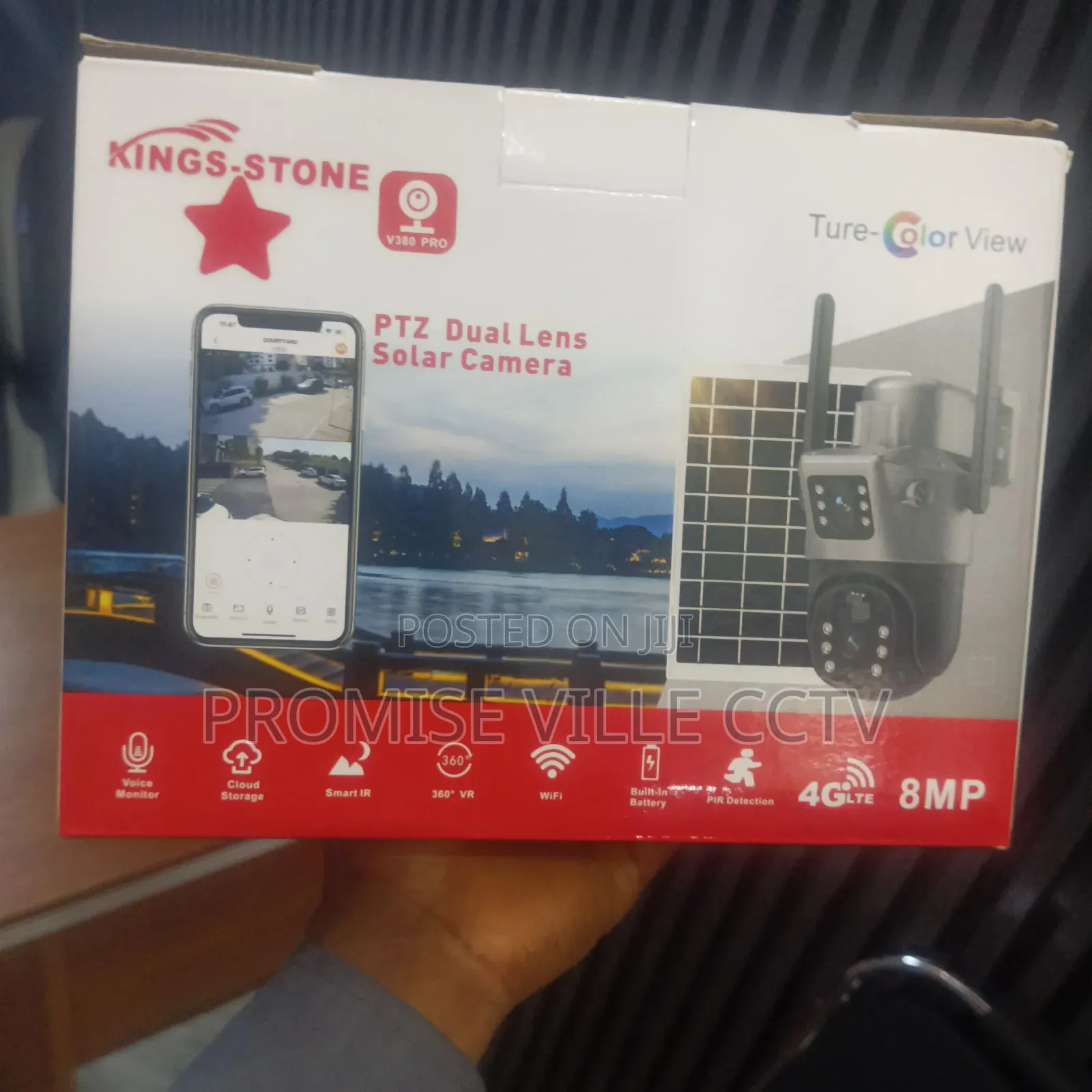 Solar Double Lens Camera