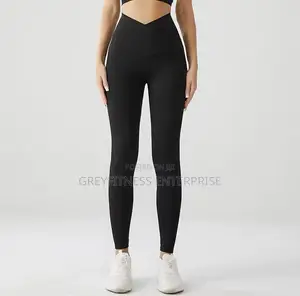 V-Waist Gym/Fitness Spandex Trouser