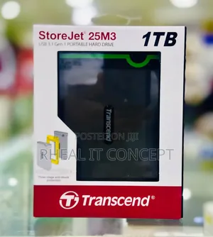 Transcend External Hard Drive 1TB