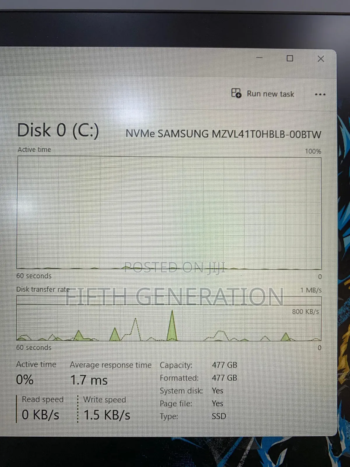 Laptop MSI GF75 Thin 32GB Intel Core i5 SSD 512GB