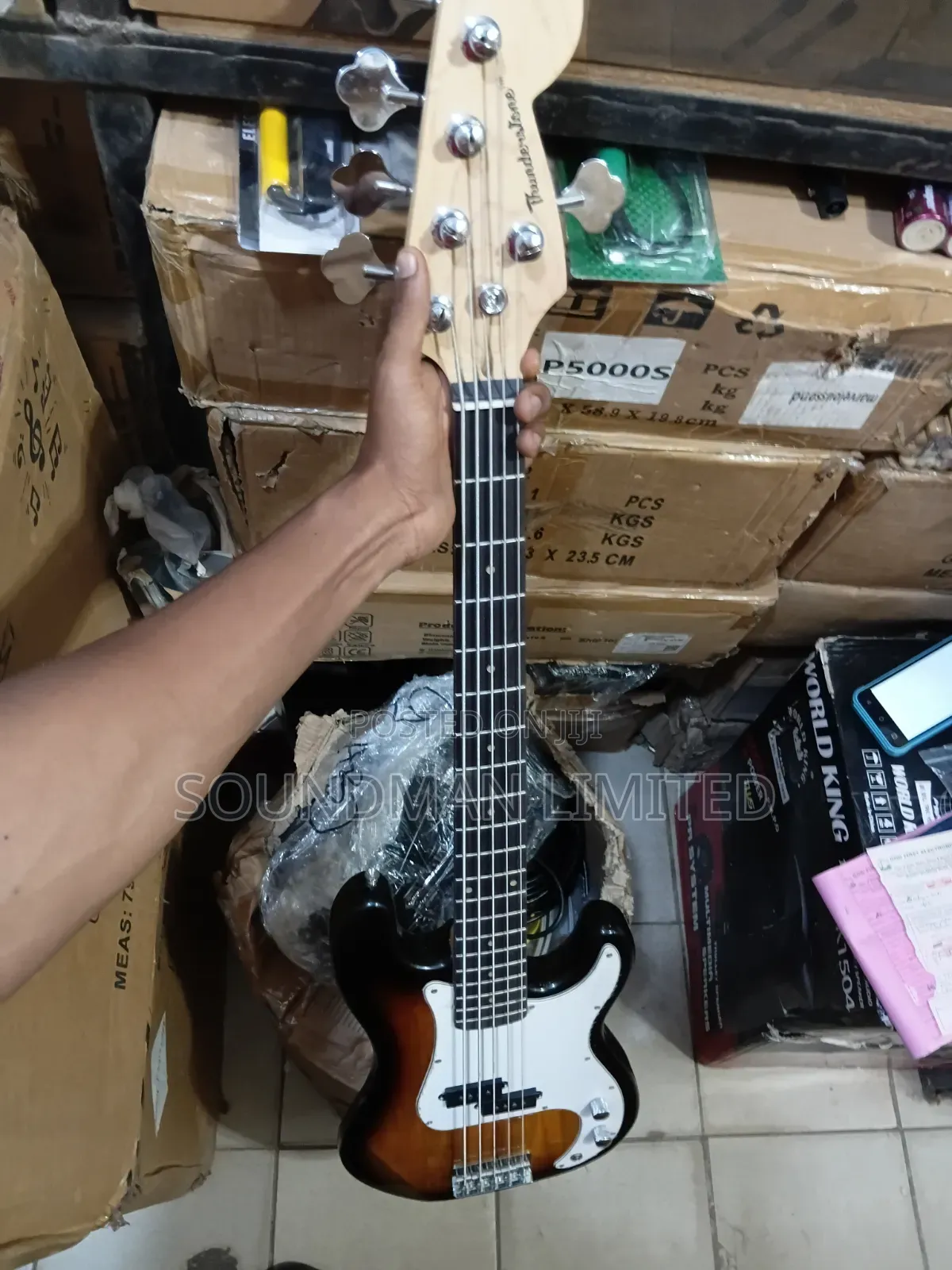 Thunderstone 5 Strings Electric Lead Guitar