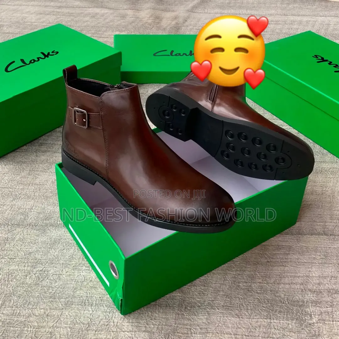 Clarks Leather Boots