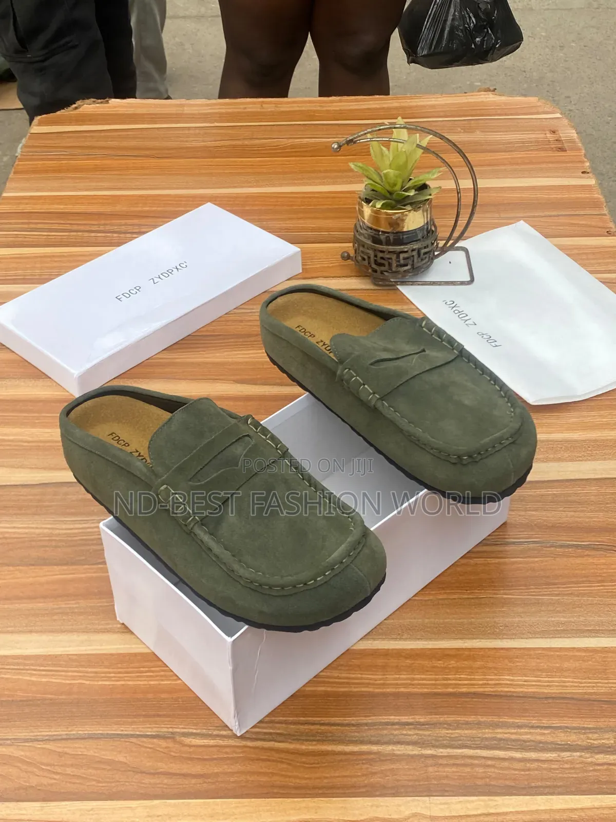 Good Quality Suede Half Shoe