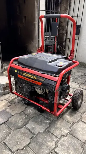 Neatly Used Firman 7.5KVA Petrol Generator-Ecd10990ESR