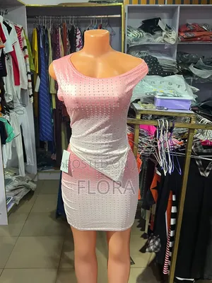 Women's Fashion Bodycon Mini Dress Pink
