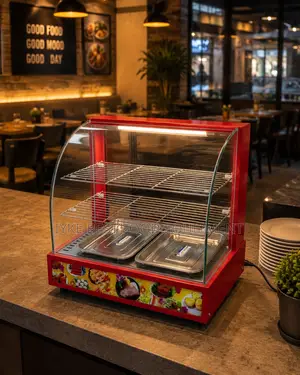 Two Plates Snacks Display Warmer