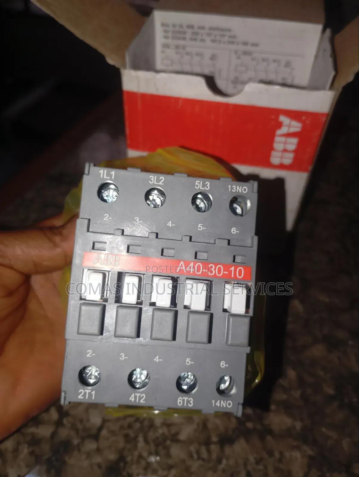 ABB A40-30-10 Contactor 60a 220v -240v Coil Original ABB
