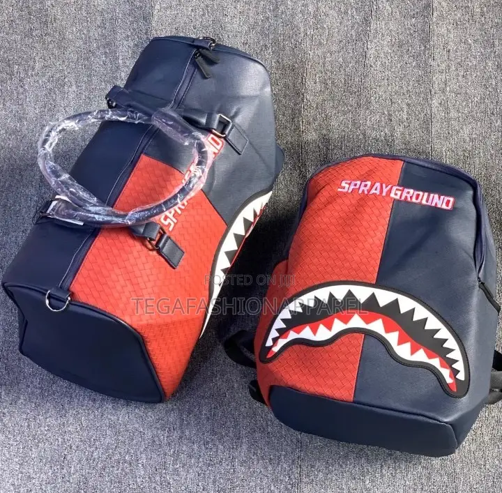 Sprayground Graffiti Duffle Bag Backpack