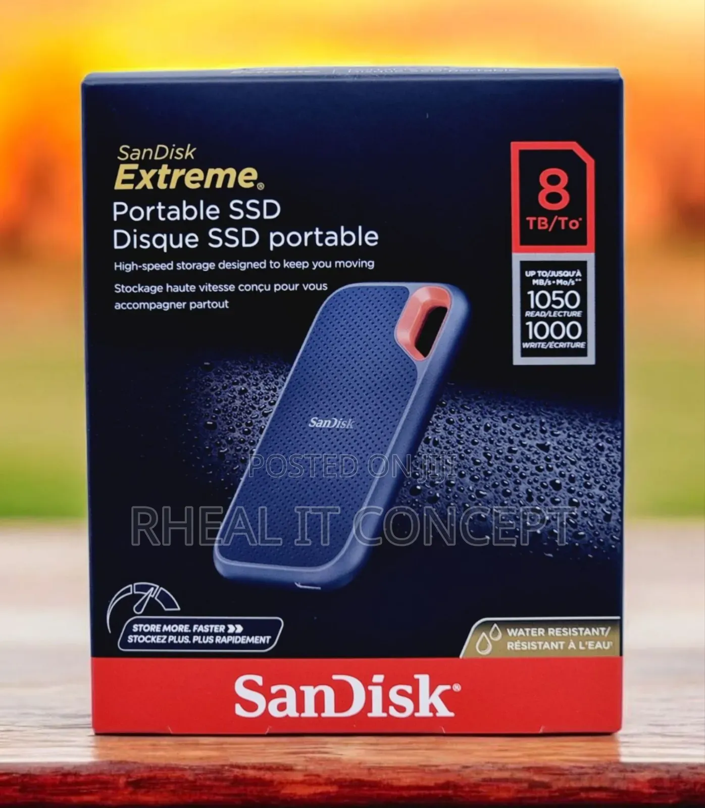 SanDisk Extreme Portable SSD 8TB 1050speed