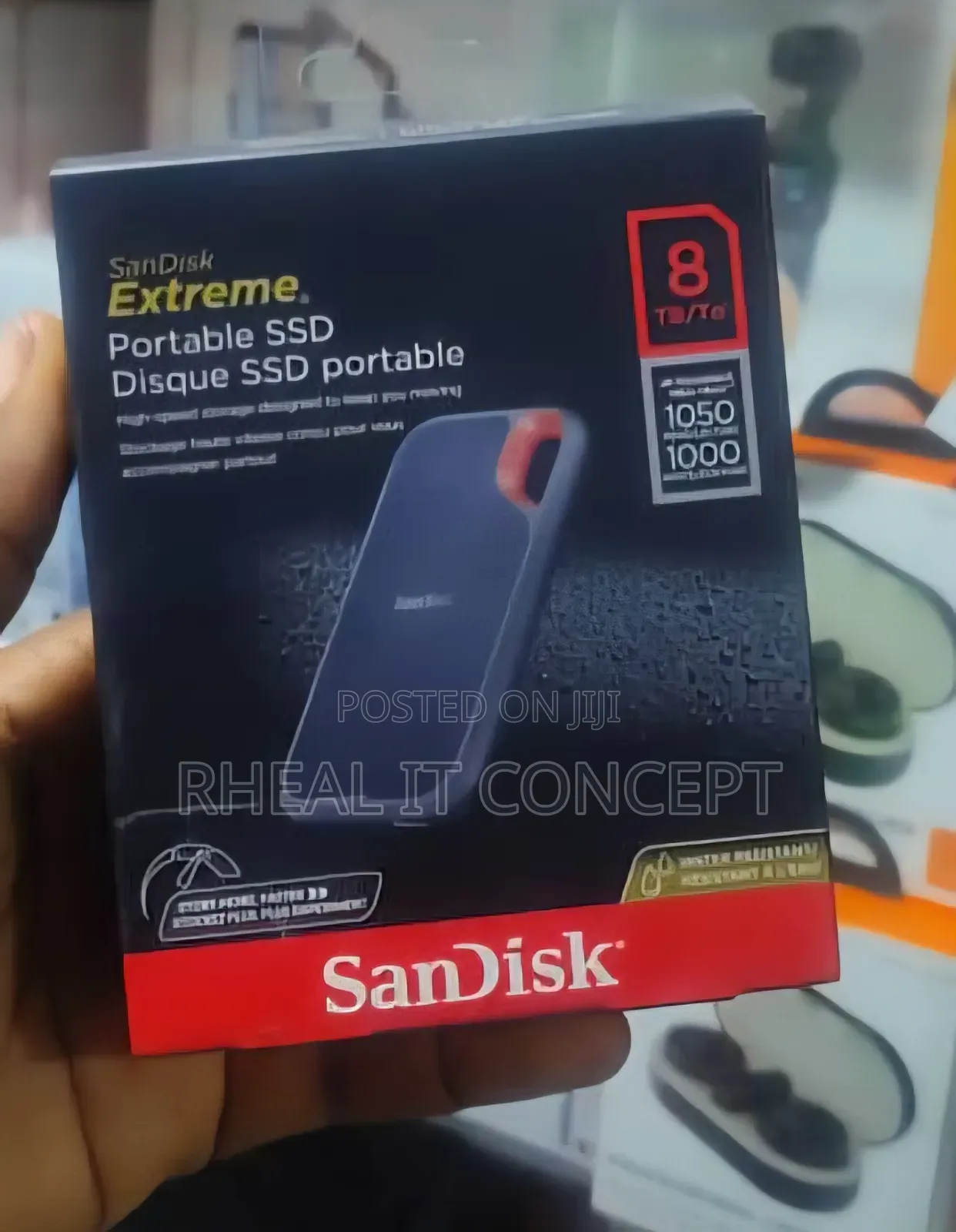 SanDisk Extreme Portable SSD 8TB 1050speed