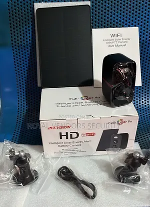 Wireless CCTV Camera With Inbuilt/Rechargble Batterry and Solar Panel