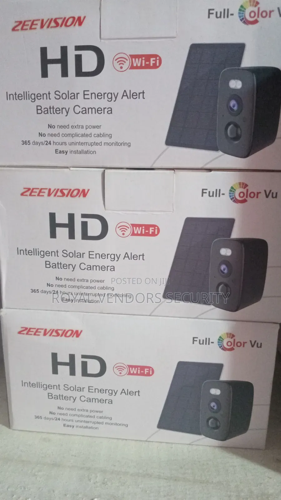 Wireless CCTV Camera With Inbuilt/Rechargble Batterry and Solar Panel