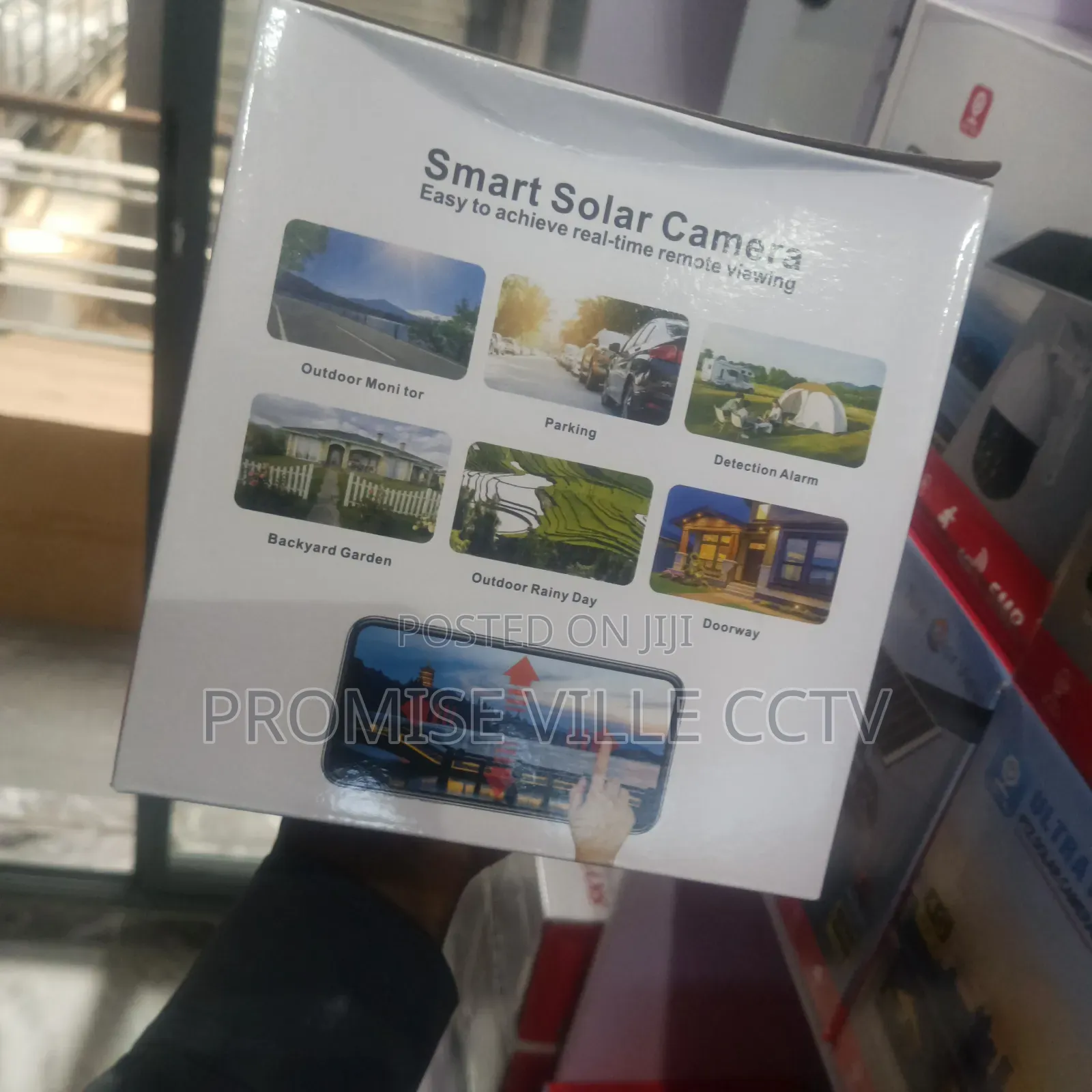 Solar Dual Screen Camera